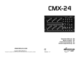 JB systems CMX-24 Bedienungsanleitung
