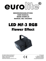 EuroLite LED MF-3 RGB Flower Effect Benutzerhandbuch
