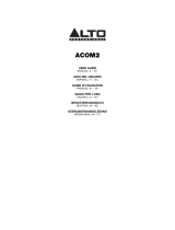Alto Professional Acom2 Benutzerhandbuch