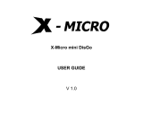X-Micro mini DisGo Benutzerhandbuch