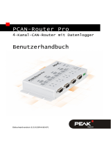 PEAK-System PCAN-Router Pro Bedienungsanleitung