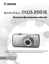 Canon Digital IXUS 200 IS Bedienungsanleitung