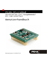 PEAK-System PCAN-MicroMod Bedienungsanleitung
