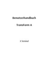 Barco TransForm AX6 Benutzerhandbuch