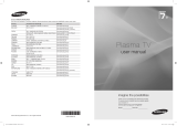 Samsung PS50C7HDR/XEF Benutzerhandbuch