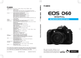 Canon EOS D60 Benutzerhandbuch