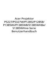 Acer P5327W Benutzerhandbuch