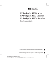 HP DesignJet 400 Printer series Benutzerhandbuch