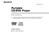 Sony DVP-FX810 Bedienungsanleitung
