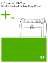 HP LaserJet 1022 Printer series Benutzerhandbuch