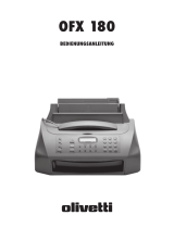 Olivetti OFX180 Bedienungsanleitung