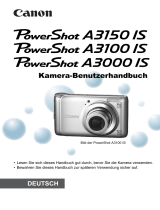 Canon Powershot A3100 IS Bedienungsanleitung