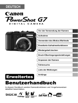 Canon PowerShot G7 Bedienungsanleitung