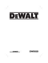 DeWalt DWS520 Bedienungsanleitung