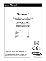 Invacare Platinum IRC5LXAW Benutzerhandbuch