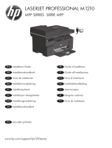 HP LaserJet Pro M1217nfw Multifunction Printer series Installationsanleitung