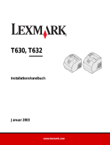 Lexmark T634 Bedienungsanleitung