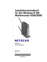 Netgear DGN2200v1 (German) Installationshandbuch