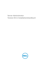 Dell OpenManage Server Administrator Version 8.0.1 Bedienungsanleitung