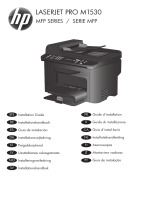 HP LaserJet Pro M1536 Multifunction Printer series Installationsanleitung