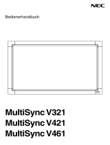 NEC MultiSync® V421 Bedienungsanleitung