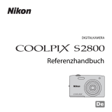 Nikon Digital camera Nikon Coolpix S2800 20.1 MPix Optical zoom: 5 x Silver Benutzerhandbuch