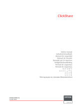 Barco ClickShare CSM-1 Benutzerhandbuch