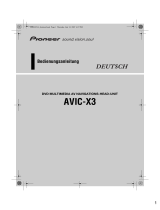 Pioneer AVIC-X3 Benutzerhandbuch
