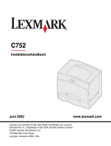 Lexmark C752 Bedienungsanleitung