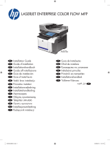 HP LaserJet Enterprise 500 color MFP M575 Installationsanleitung