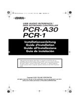 Edirol PCR-1 Bedienungsanleitung