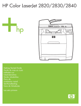 HP Color LaserJet 2800 All-in-One Printer series Bedienungsanleitung