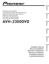 Pioneer AVH-2300DVD Bedienungsanleitung