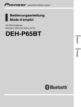 Pioneer DEH-P65BT Benutzerhandbuch