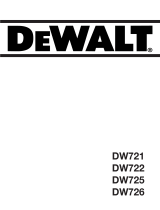 DeWalt DW726 Bedienungsanleitung