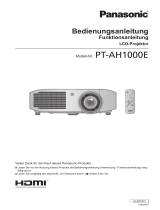 Panasonic PTAH1000E Bedienungsanleitung