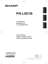 Sharp PNL601B Bedienungsanleitung