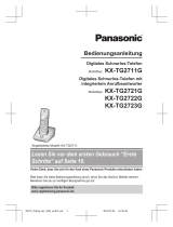 Panasonic KX-TG2722 Bedienungsanleitung