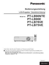 Panasonic PTLB90E Bedienungsanleitung
