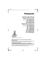 Panasonic kx tg6421 Bedienungsanleitung