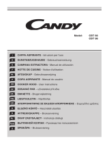 Candy CCT 67 W Dunstabzugshaube Benutzerhandbuch