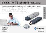 Belkin ADAPTATEUR USB BLUETOOTH #F8T008FR Bedienungsanleitung
