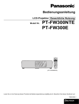 Panasonic PTFW300E Bedienungsanleitung