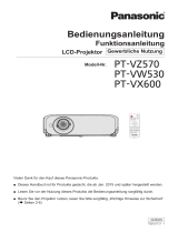 Panasonic PTVZ570 Bedienungsanleitung