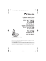 Panasonic KXTG7322AR Bedienungsanleitung