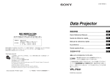 Sony VPL-PX41 Bedienungsanleitung