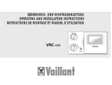 Vaillant VRC 410 Bedienungsanleitung