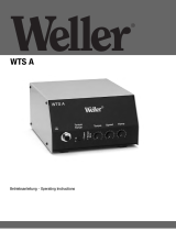 Weller WTS A Operating Instructions Manual