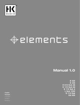 HK Audio elements E435 Benutzerhandbuch