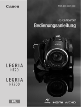 Canon LEGRIA HF20 Bedienungsanleitung